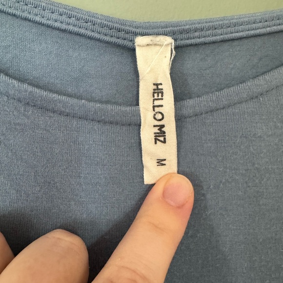 HELLO MIZ maternity dress with bow; stretchy dress - Picture 10 of 11